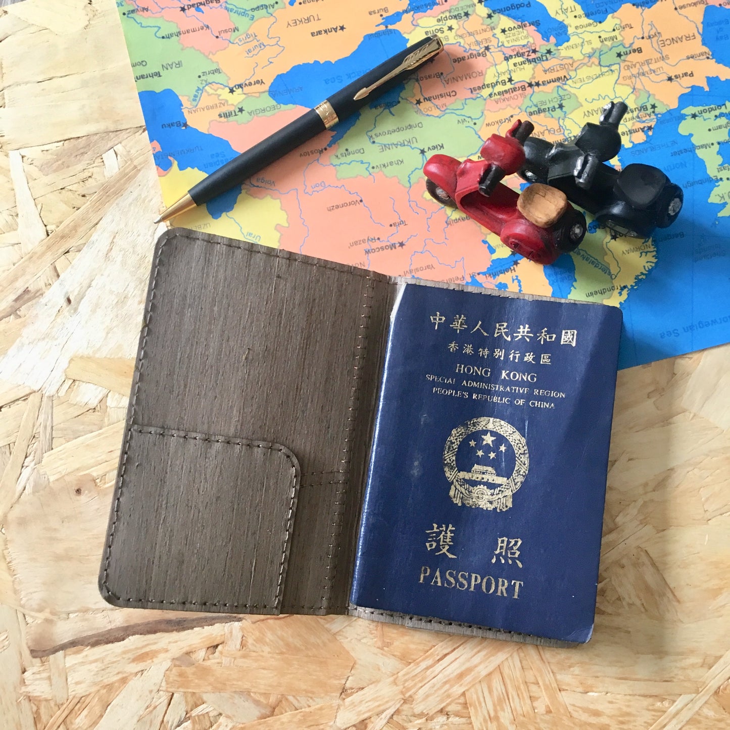 PASSPORT HOLDER (GREY MIX)